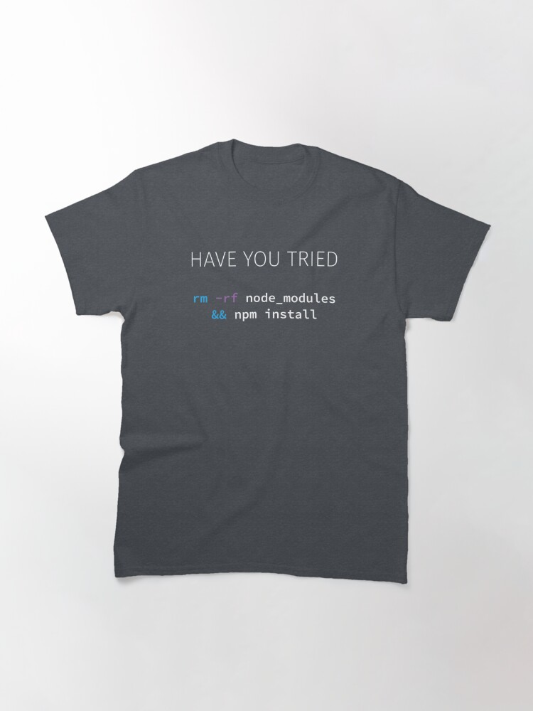 Javascript NodeJS Classic T-Shirt