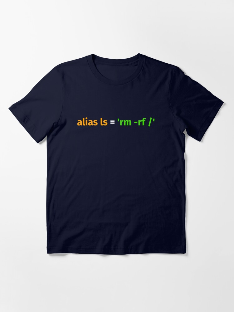 Software Engineer Developer Programmer Alias Funny Linux Essential T-Shirt