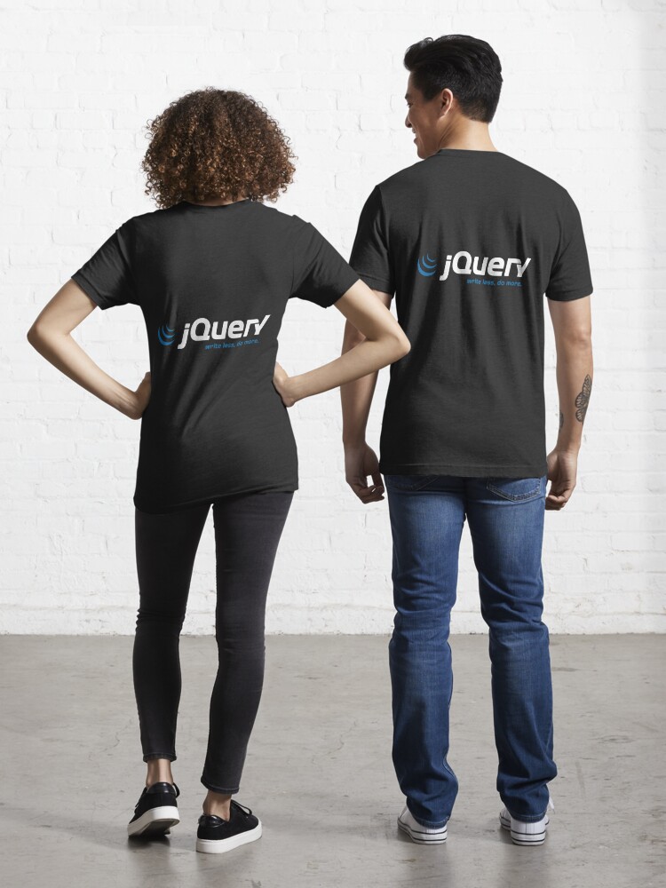 JQuery Essential T-Shirt Black