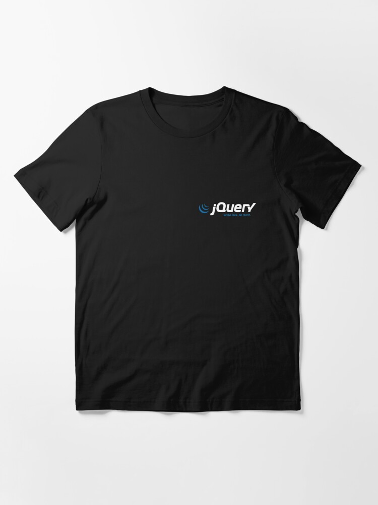 JQuery Essential T-Shirt Black